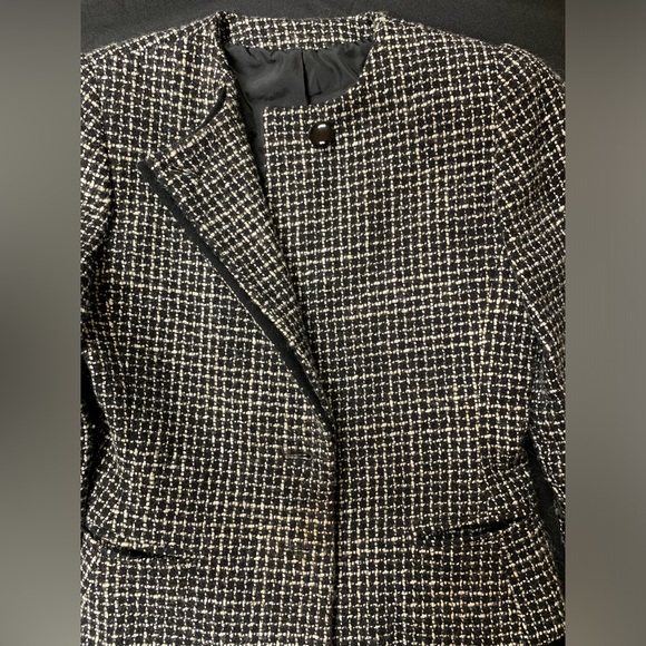 Fleet Street Women’s Jacket. Size:10. Black/White. - Picture 4 of 16